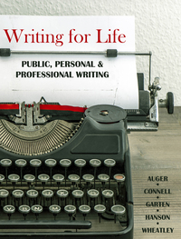 Cover image: Writing for Life: Public, Personal, and Professional Writing 1st edition 9781621784234