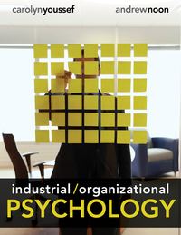 Cover image: Industrial/Organizational Psychology 1st edition 9781621784708
