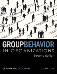 Cover image: Group Behavior in Organizations 2nd edition 9781621785026