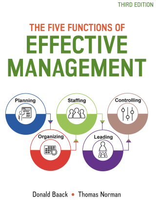 Cover image: The Five Functions of Effective Management 3rd edition 9781621787587