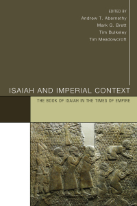 Imagen de portada: Isaiah and Imperial Context 9781620326237