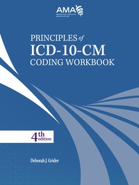 Imagen de portada: Principles of ICD-10 Coding Workbook 4th edition 9781622025572