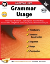 Imagen de portada: Common Core: Grammar Usage 9781622234684