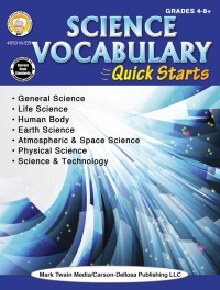 Cover image: Science Vocabulary Quick Starts, Grades 4 - 9 9781622236954