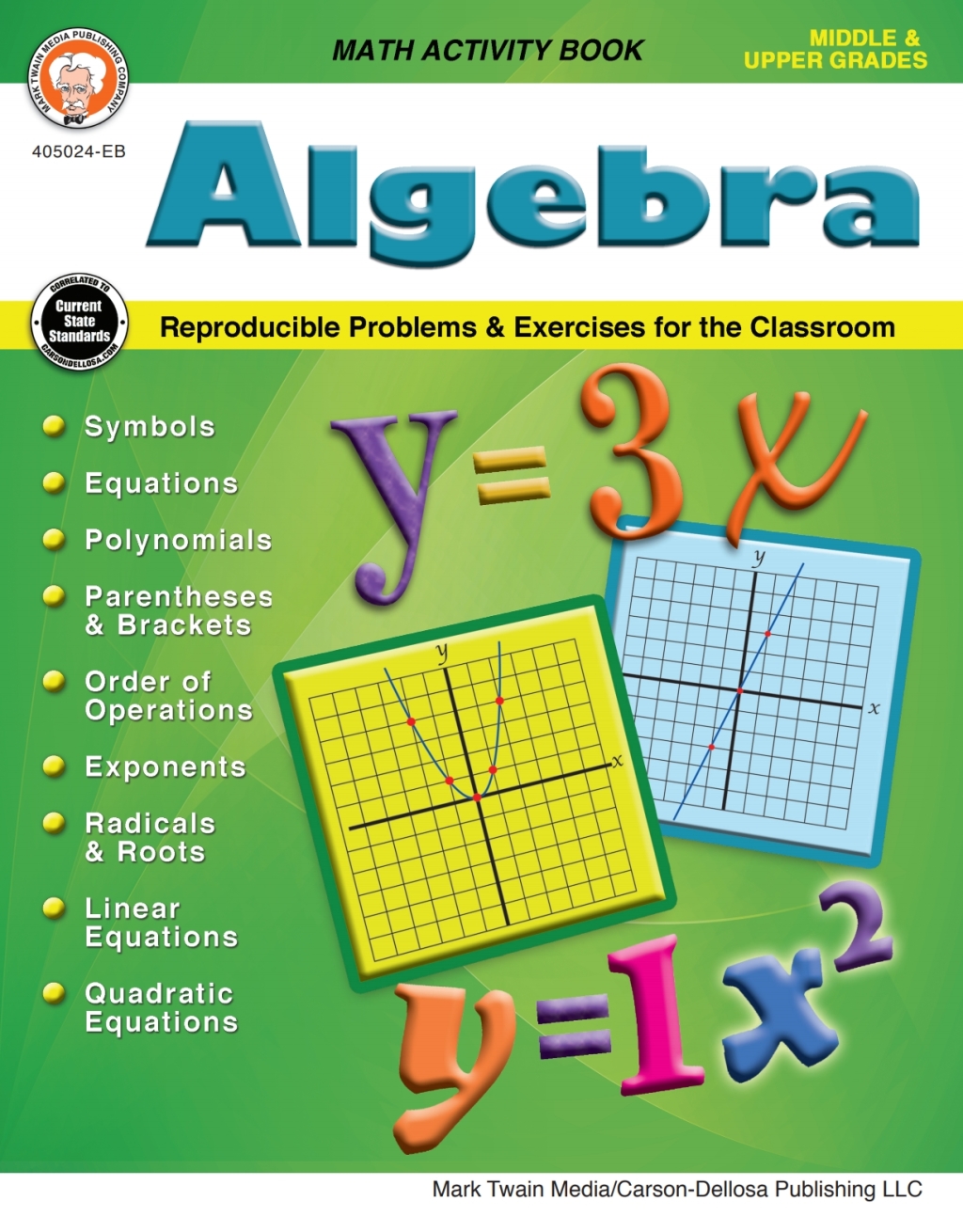 Algebra, Grades 5 – 12