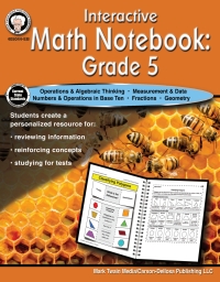 Imagen de portada: Interactive Math Notebook Resource Book, Grade 5 9781622238125