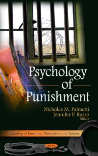 Imagen de portada: Psychology of Punishment 9781613241158