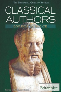 صورة الغلاف: Classical Authors: 500 BCE to 1100 CE 1st edition 9781622750047