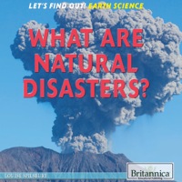 صورة الغلاف: What Are Natural Disasters? 1st edition 9781622752713