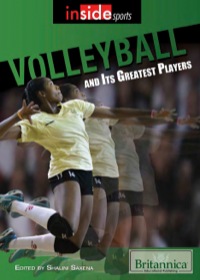Cover image: Volleyball and Its Greatest Players 1st edition 9781622755943