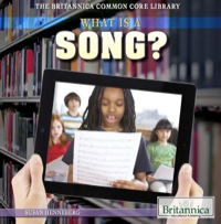 Omslagafbeelding: What Is a Song? 1st edition 9781622756643