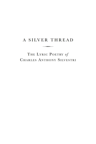 Imagen de portada: A Silver Thread 9781622773541