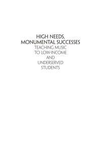 Imagen de portada: High Needs, Monumental Successes 9781622778003