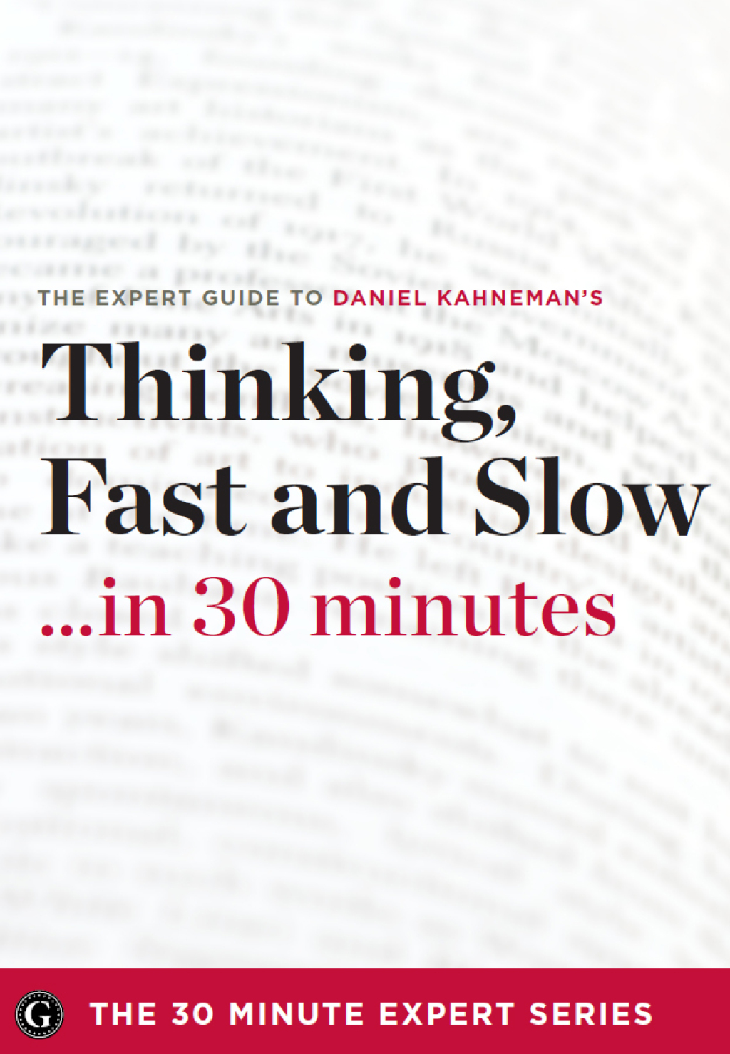 Thinking  Fast and Slow    in 30 minutes eBook Rental
