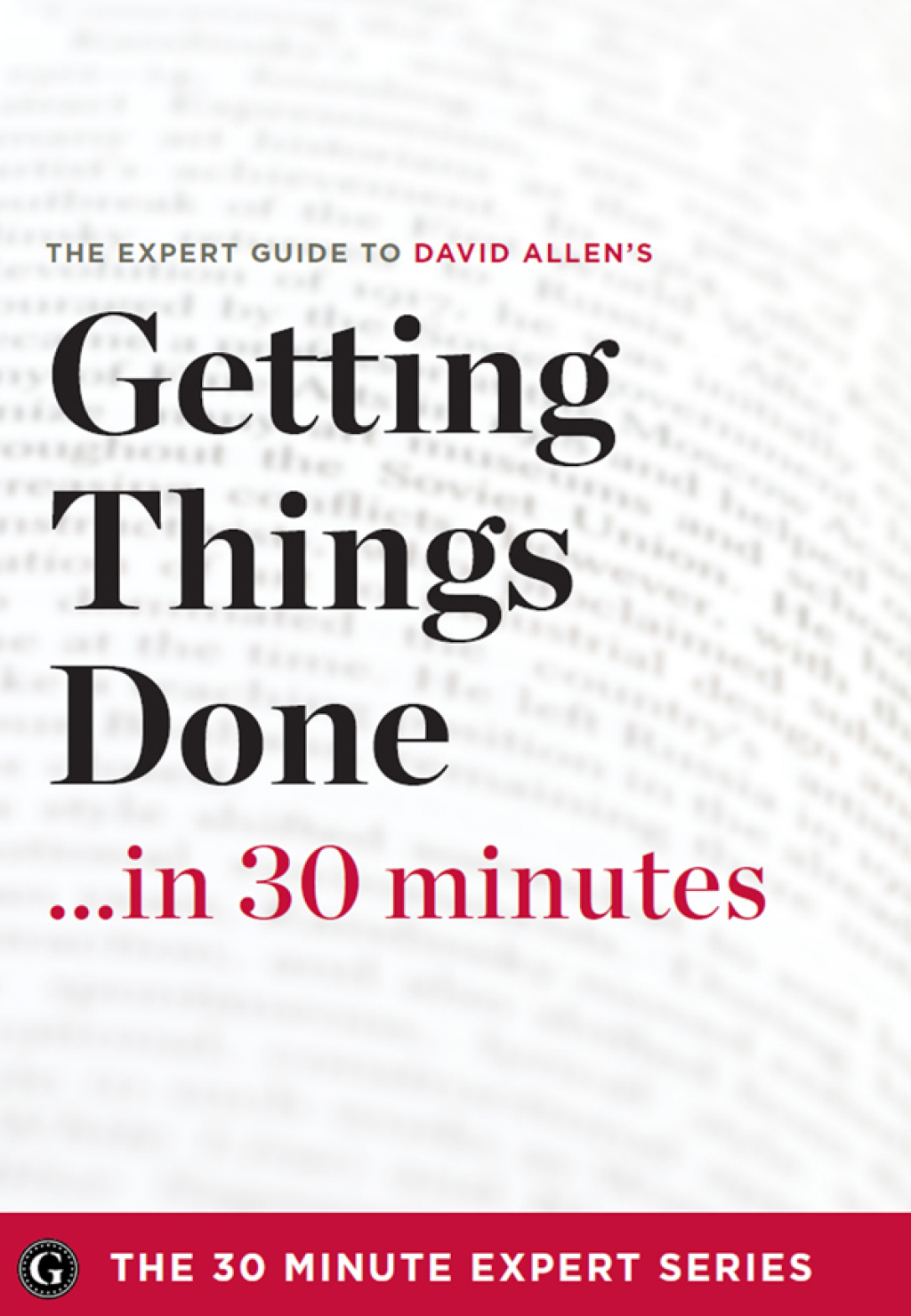 Getting Things Done in 30 Minutes eBook Rental