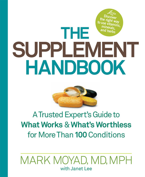 The Supplement Handbook: A Trusted Expert's Guide to What Works & What's Worthless for More Than 100 Conditions - FULL INSTANT DOWNLOAD | PDF DOCX EPUB