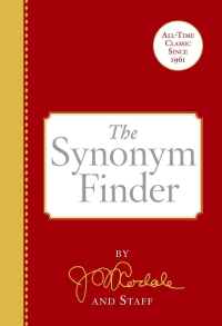 Cover image: The Synonym Finder 9780878572366