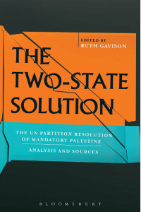 صورة الغلاف: The Two-State Solution 1st edition 9781623566074