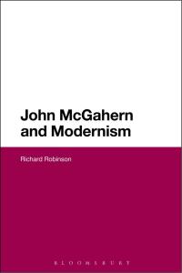 Imagen de portada: John McGahern and Modernism 1st edition 9781441125781