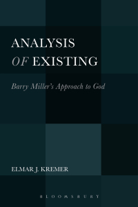 Titelbild: Analysis of Existing: Barry Miller's Approach to God 1st edition 9781501310881