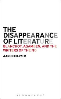 Imagen de portada: The Disappearance of Literature 1st edition 9781501306808