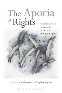 Cover image: The Aporia of Rights 1st edition 9781501319105