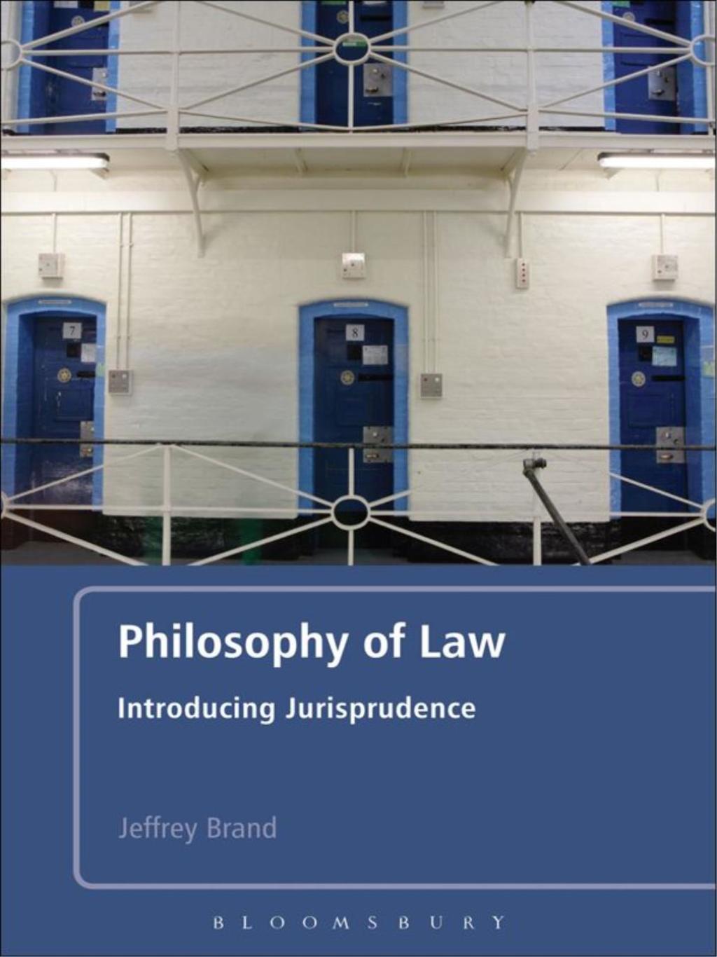 Philosophy of Law Introducing Jurisprudence 1st Edition