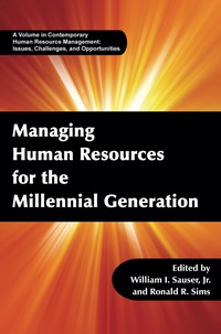 Cover image: Managing Human Resources for the Millennial Generation 9781623960520