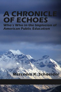 Cover image: A Chronicle of Echoes: Whoâ€™s Who in the Implosion of American Public Education 9781623966737