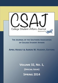 Cover image: College Student Affairs Journal: Volume 32 #1 9781623968182
