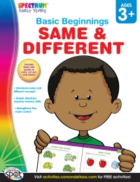 Cover image: Same & Different, Ages 3 - 6 9781609968885