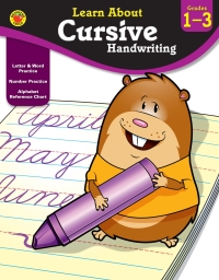 Imagen de portada: Cursive Handwriting, Grades 1 - 3 9781609969967