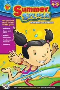 Imagen de portada: Summer Splash Learning Activities, Grades 4 - 5 9781609969714