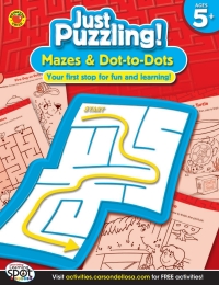 Cover image: Mazes & Dot-to-Dots, Ages 5 - 8 9781609969745