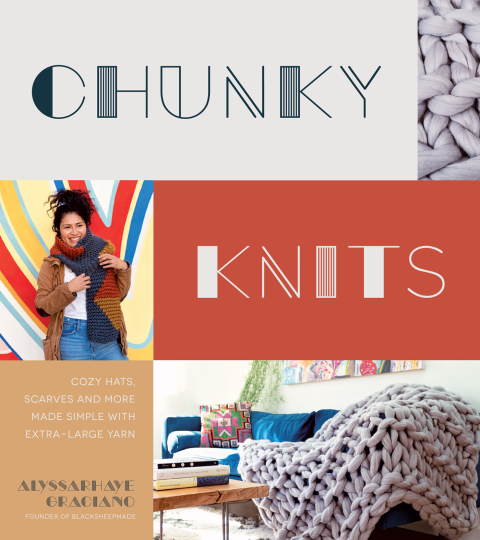 Chunky Knits: Cozy Hats, Scarves and More Made Simple with Extra-Large Yarn - FULL INSTANT DOWNLOAD | PDF DOCX EPUB