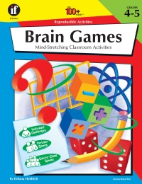 Imagen de portada: The 100  Series Brain Games, Grades 4 - 5 9780742402126