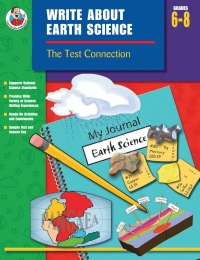 صورة الغلاف: Write About Earth Science, Grades 6 - 8 9780742419155