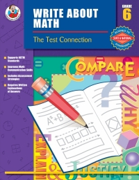 Cover image: Write About Math, Grade 6 9780742419667