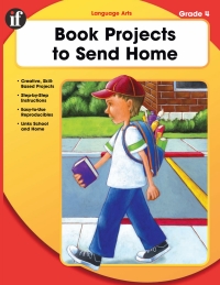 表紙画像: Book Projects to Send Home, Grade 4 9780742427341