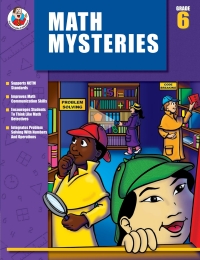 Cover image: Math Mysteries, Grade 6 9780768227468