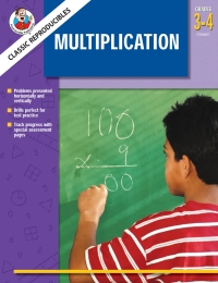 Cover image: Multiplication, Grades 3 - 4 9780768234435