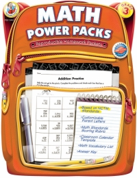 表紙画像: Math Power Packs, Grade 3 9780768234930