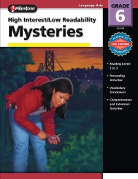 Imagen de portada: High Interest / Low Readability Mysteries, Grade 6 9780769640167
