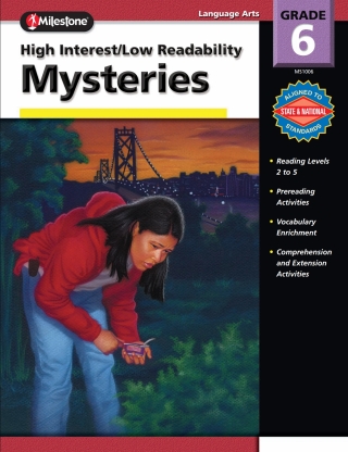 Cover image: High Interest / Low Readability Mysteries, Grade 6 9780769640167