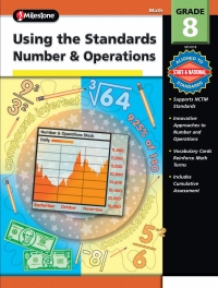 Omslagafbeelding: Using the Standards - Number & Operations, Grade 8 9780769640488