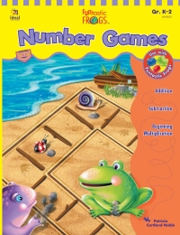 Omslagafbeelding: Funtastic Frogs™ Number Games, Grades K - 2 9781564513632