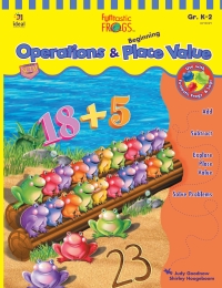 Imagen de portada: Funtastic Frogs™ Operations and Beginning Place Value, Grades K - 2 9781564513656