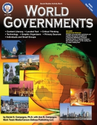 表紙画像: World Governments, Grades 6 - 12 9781580375863