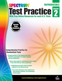 Cover image: Spectrum Test Practice, Grade 2 9781620575949