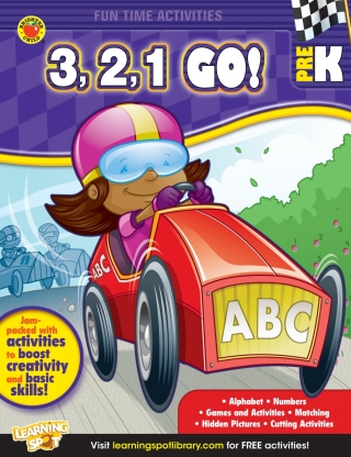 Cover image: 3, 2, 1, Go!, Grade PK 9781623991258